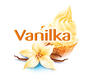 Mléčná zmrzka Vanilka